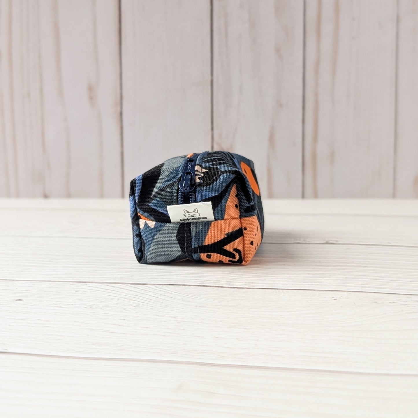 ORANGE FLOWERS Poop bag holder