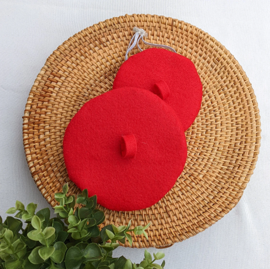 RED ALERT Dog Beret