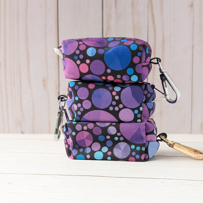 PURPLE LIGHTS Poop bag holder