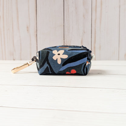 ORANGE FLOWERS Poop bag holder