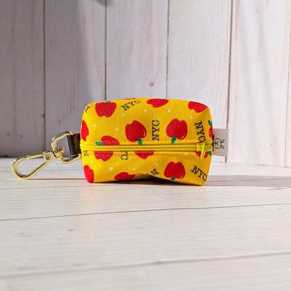 Taxi Cab Yellow NYC Apple Poop bag holder