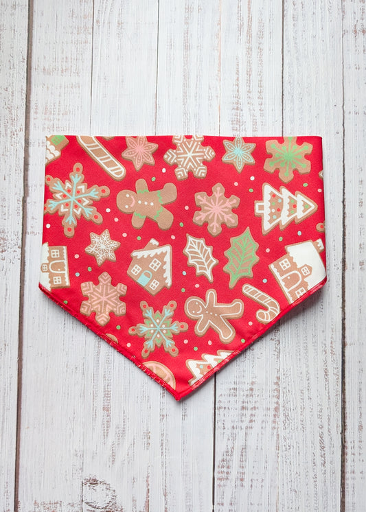 Cookies Cookies Cookies Christmas Dog Bandana