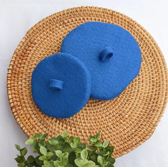 BLUE dog beret