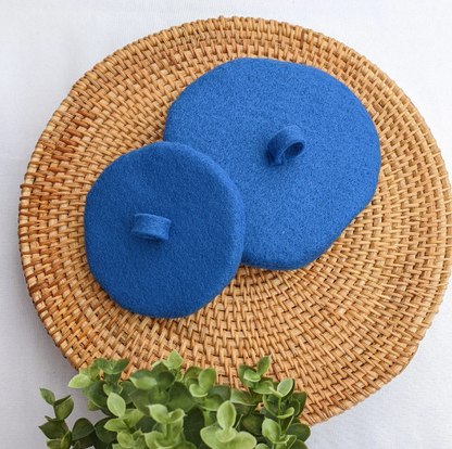 BLUE dog beret